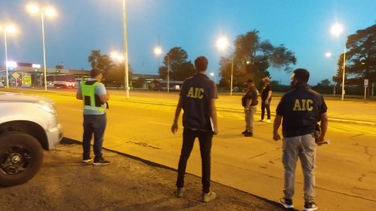 Narcocriminalidad: la AIC fiscalizó vehículos a la altura del Túnel Subfluvial