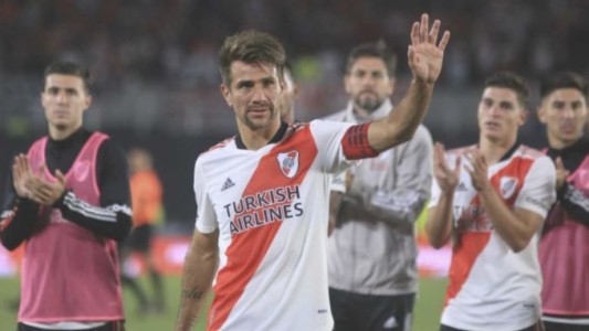 Ponzio fue reconocido por los hinchas de River en su último partido en el Monumental