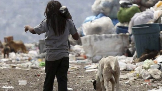 El 64,9% de los chicos es pobre en Argentina, según un informe de la UCA