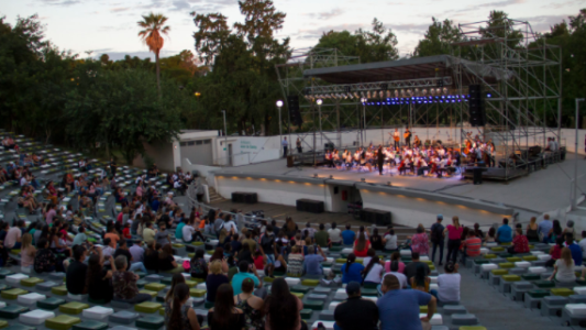 Somos Música: los ensambles se presentaron en el Anfiteatro Juan de Garay