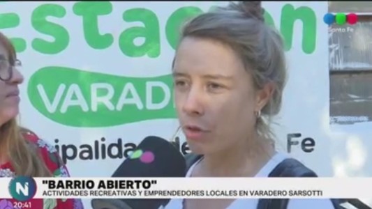 Se llevó a cabo una nueva edición de Barrio Abierto en Varadero Sarsotti