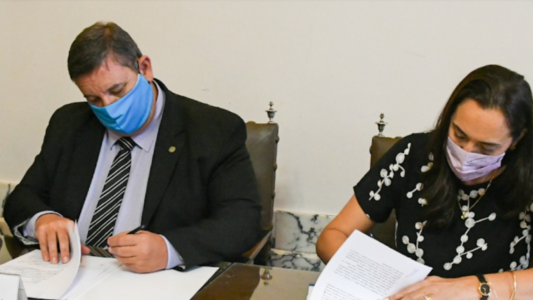 Se firmó un convenio para el manejo sustentable de la Laguna Setúbal