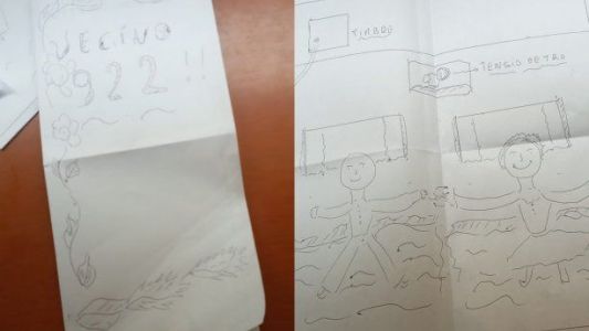 Una pareja de ancianos está internada en el mismo hospital, pero no pueden verse, y se mandan cartas