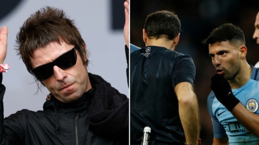 El apoyo de uno de los mayores fanáticos del Agüero: "Descansá", le recomendó Liam Gallagher