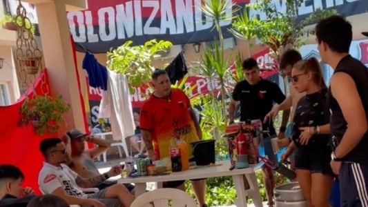 Telefe Santa Fe, en la intimidad de los hinchas Sabaleros en Santiago del Estero