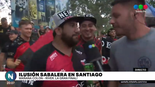 Santiago del Estero ya se viste de roja y negra: Los sabaleros esperan ansiosos la final