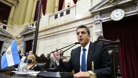 Massa advirtió a los gobernadores que habrá "consecuencias" para las provincias por el rechazo del Presupuesto