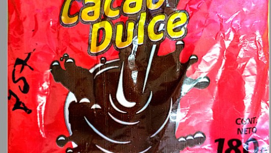 Prohiben la comercialización del cacao dulce marca “El Negrito”