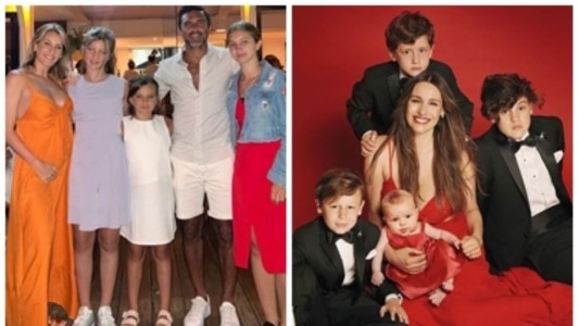 Festejos navideños de famosos: las mejores fotos de una noche íntima