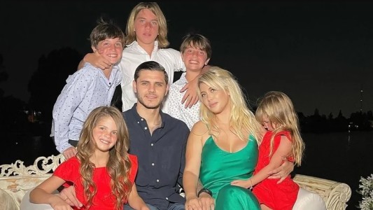 Wanda Nara tuvo un percance en medio del festejo de Nochebuena