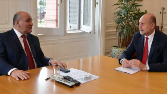 Perotti se reúne con Manzur y luego participará de la firma del Consenso Fiscal