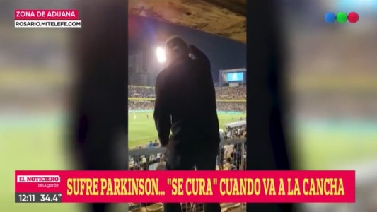 El relato de la hija del canalla que tiene Parkinson y se cura cuando va a la cancha: "Es mágico"