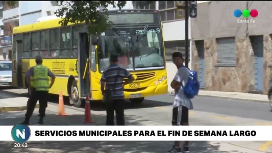 Así funcionan los servicios por el feriado de Año Nuevo