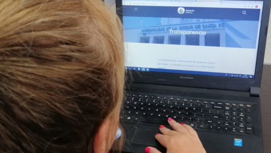 Santa Fe Capital, tercera en el ranking de transparencia de sitios web oficiales