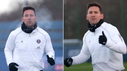 Tras superar el coronavirus, Messi volvió a entrenar