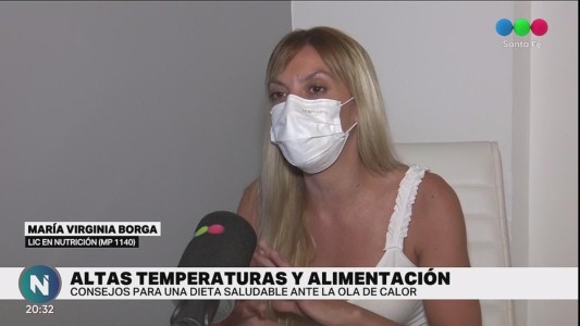 ¿Cómo debemos alimentarnos cuando hace mucho calor?