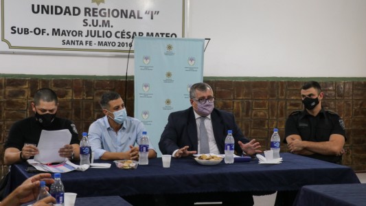 La provincia coordina acciones de seguridad con el Centro Comercial de Santa Fe