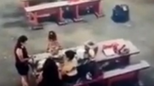 Video: se desplomó un árbol y aplastó a una familia que comía en los parrilleros de un club