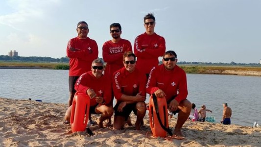 "Uno estaba debajo del agua": así fue el rescate de dos hermanos en el Paseo de la Laguna