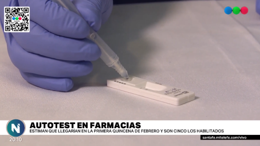 Covid-19: Estiman que a principio de febrero llegarían los autotest a las farmacias santafesinas