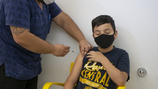 Coronavirus: Solo un 10% de niños santafesinos no completaron aún su esquema de vacunación