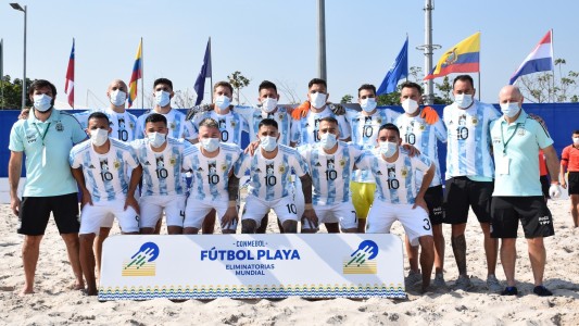 Prestigioso torneo de fútbol playa de Conmebol llega a la ciudad de Santa Fe