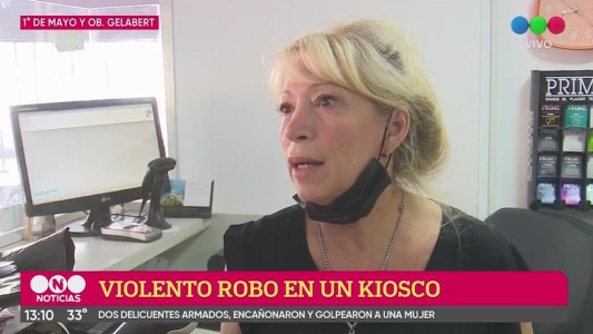 Otro violento robo a un kiosco