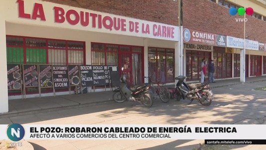 Barrio El Pozo: robaron 40 metros de cables de luz