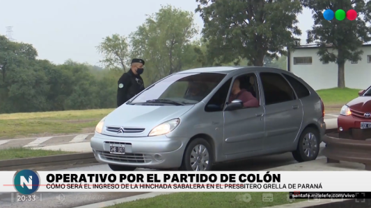 Cómo será el ingreso de los hinchas de Colón en Paraná