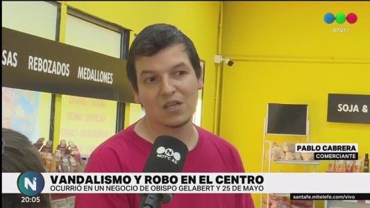 Otro robo con vandalismo en plena recoleta santafesina