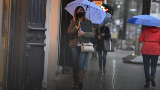 Alerta meteorológico: Se esperan tormentas fuertes y caída de granizo