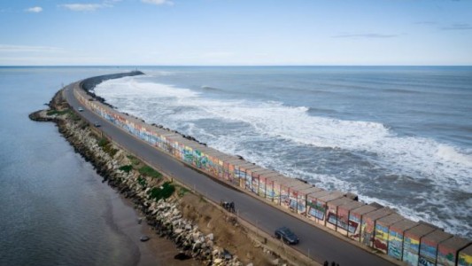 Mar del Plata: pescan un tiburón de 142 kilos en la Escollera Sur