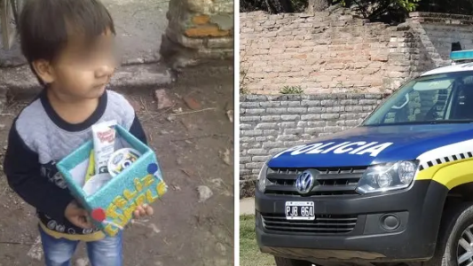 Patrullero atropelló a un nene: sufrió fractura de su cráneo y lucha por su vida