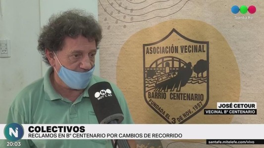 En barrio Centenario solicitan que las Líneas 4 y 5 vuelvan a sus recorridos anteriores