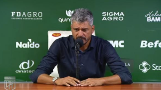 Munúa: "No salió nada, no nos encontramos"