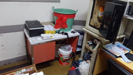 Provocaron destrozos en la sede de la Vecinal Fomento 9 de julio