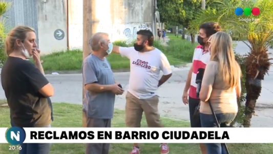 Barrio Ciudadela: "Cada vez son más los robos y los motochorros"