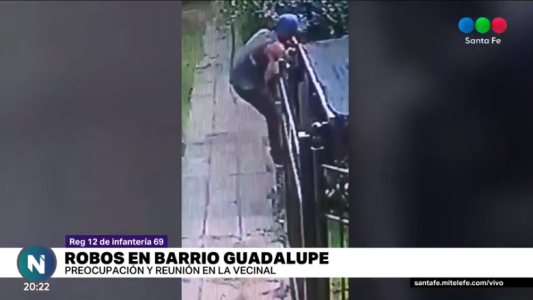 Vecinos de Barrio Guadalupe afligidos ante los reiterados hechos de inseguridad