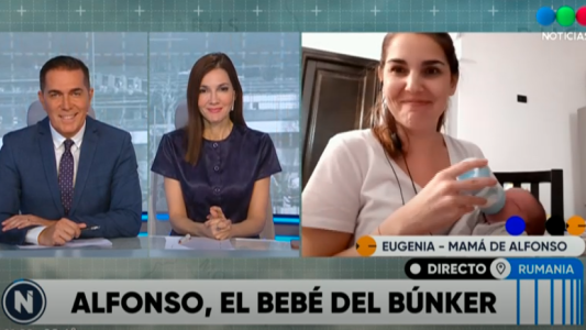 La odisea de Alfonso: cómo escapó de la guerra la familia del bebé argentino nacido en un búnker de Kiev