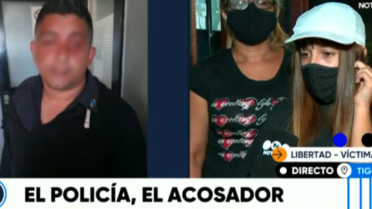 Habló la chica que fue acosada por un policía cuando fue a hacer una denuncia por violencia de género