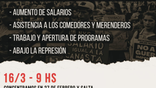 Acuerdo con el FMI: Protesta en 27 de Febrero y Salta y en rutas de todo el país