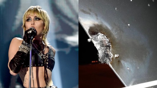 Un rayo impactó contra el avión de Miley Cyrus y debió aterrizar de emergencia en Paraguay