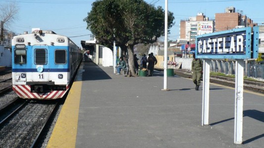 Intentó matar a golpes a su expareja y se arrojó a las vías del tren en Castelar
