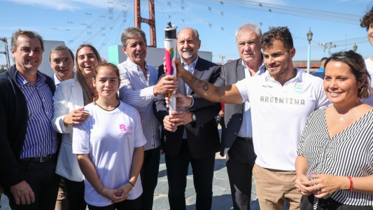La antorcha de los III Juegos Suramericanos de la Juventud llegó a Santa Fe