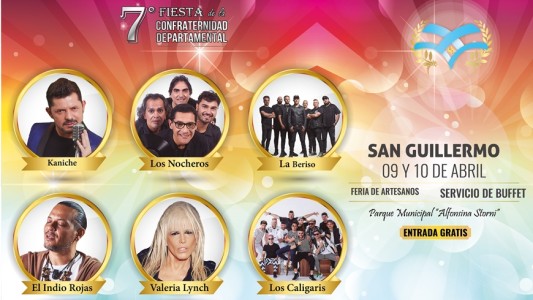 Este fin de semana se realiza en San Guillermo la "Fiesta de la Confraternidad"