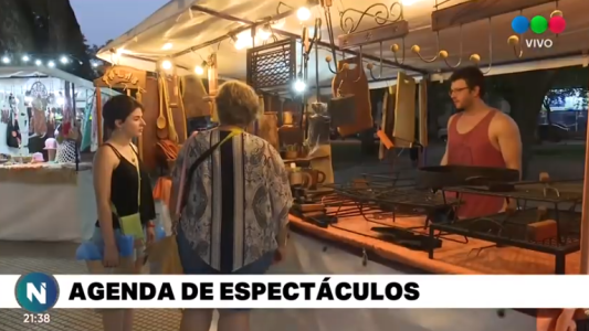 Sigue firme la “Feria del Sol y la Luna” en la Plaza Pueyrredón para este fin de semana