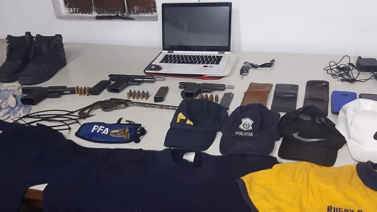 Cayó una banda de falsos policías que cometían entraderas