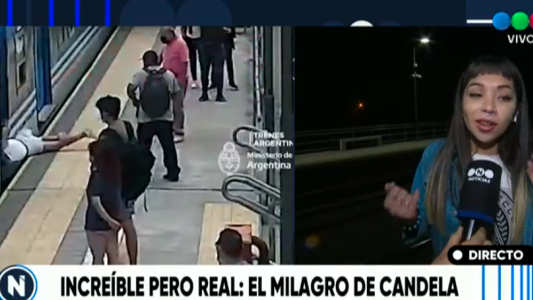 Habló la joven que cayó debajo del tren y se salvó de milagro: "No sé cómo estoy viva"