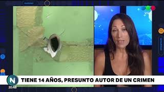 Rosario: El presunto autor de un crimen tiene 14 años