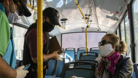 El uso del barbijo tampoco será obligatorio en los colectivos